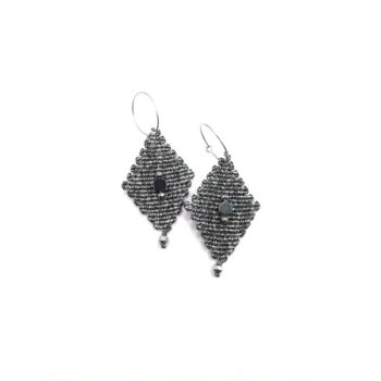 AMULET II Macrame Earrings