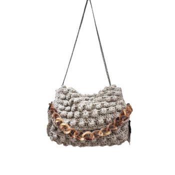BUBBLE KNITTED BAG