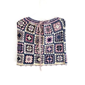 granny square skirt - Μπλε
