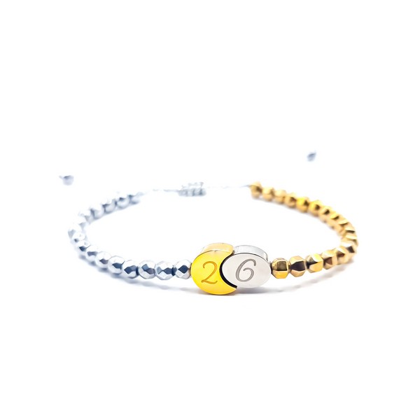 Βραχιόλι - Γούρι με ατσάλινο στοιχείο και αιματίτες
Βραχιόλι - Γούρι με ατσάλινο στοιχείο και αιματίτες