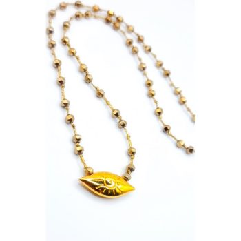 Κολιέ με διακοσμητικό γούρι 2025