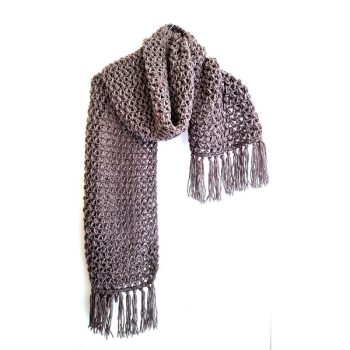 Χειροποίητο πλεκτό κασκόλ