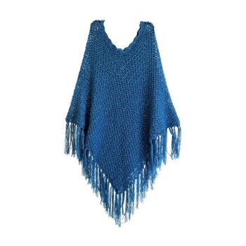 Χειροποίητο πλεκτό poncho