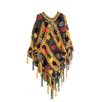 Χειροποίητο πλεκτό poncho