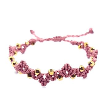 LEAFY Macrame bracelet