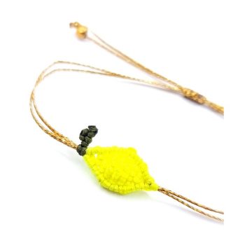 LEMON Macrame bracelet