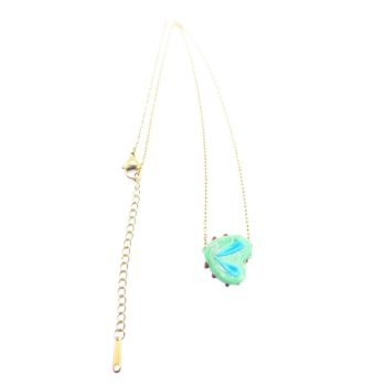 CANDY HEART NECKLACE - Πράσινο