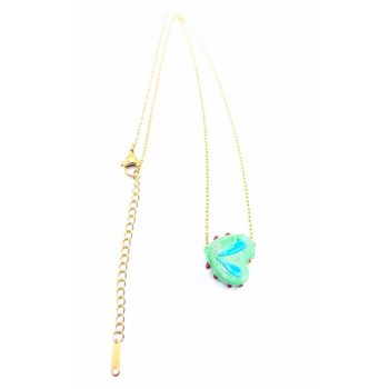 CANDY HEART NECKLACE - Πράσινο