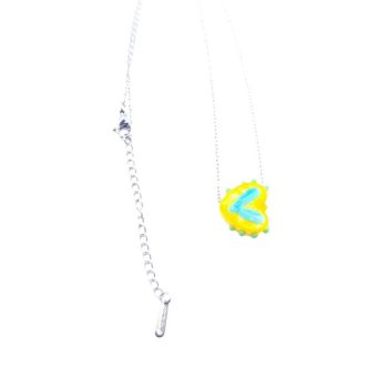 CANDY HEART NECKLACE - Κίτρινο