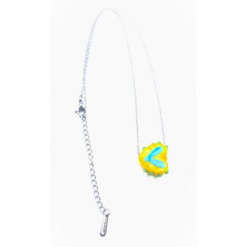 CANDY HEART NECKLACE - Κίτρινο