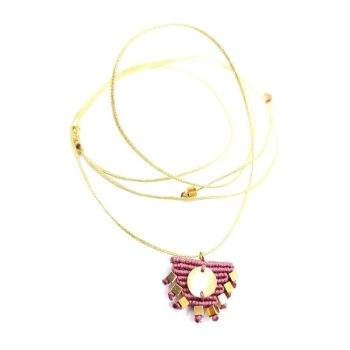 PRIERE MACRAME NECKLACE - Σάπιο Μήλο