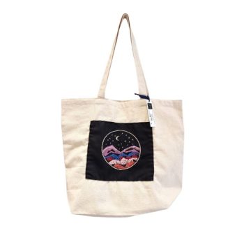 PURPLE SUNSET TOTE BAG