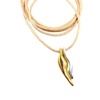 MELTING DROPS NECKLACE - Μπεζ