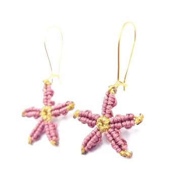 SEASTAR Macrame earrings