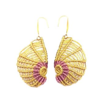MAMI WATA Macrame Earrings