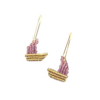 SLOOP MACRAME EARRINGS