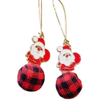 SANTA CLAUS EARRINGS