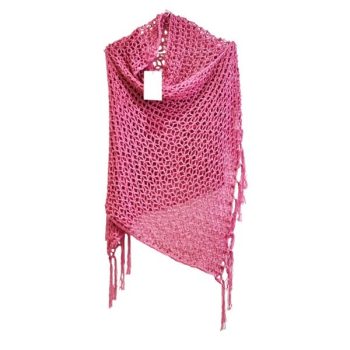PINKISH KNITTED SCARF
