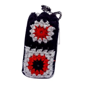 COLORFUL SUN GLASSES CASE - Μαύρο