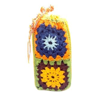 COLORFUL SUN GLASSES CASE - Πορτοκαλί