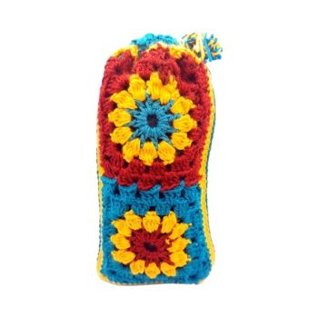 COLORFUL SUN GLASSES CASE - Μπλε