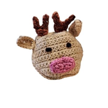 REINDEER KNITTED TOY