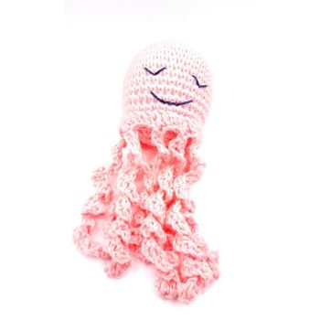 MEDUSA KNITTED TOY - Ροζ
